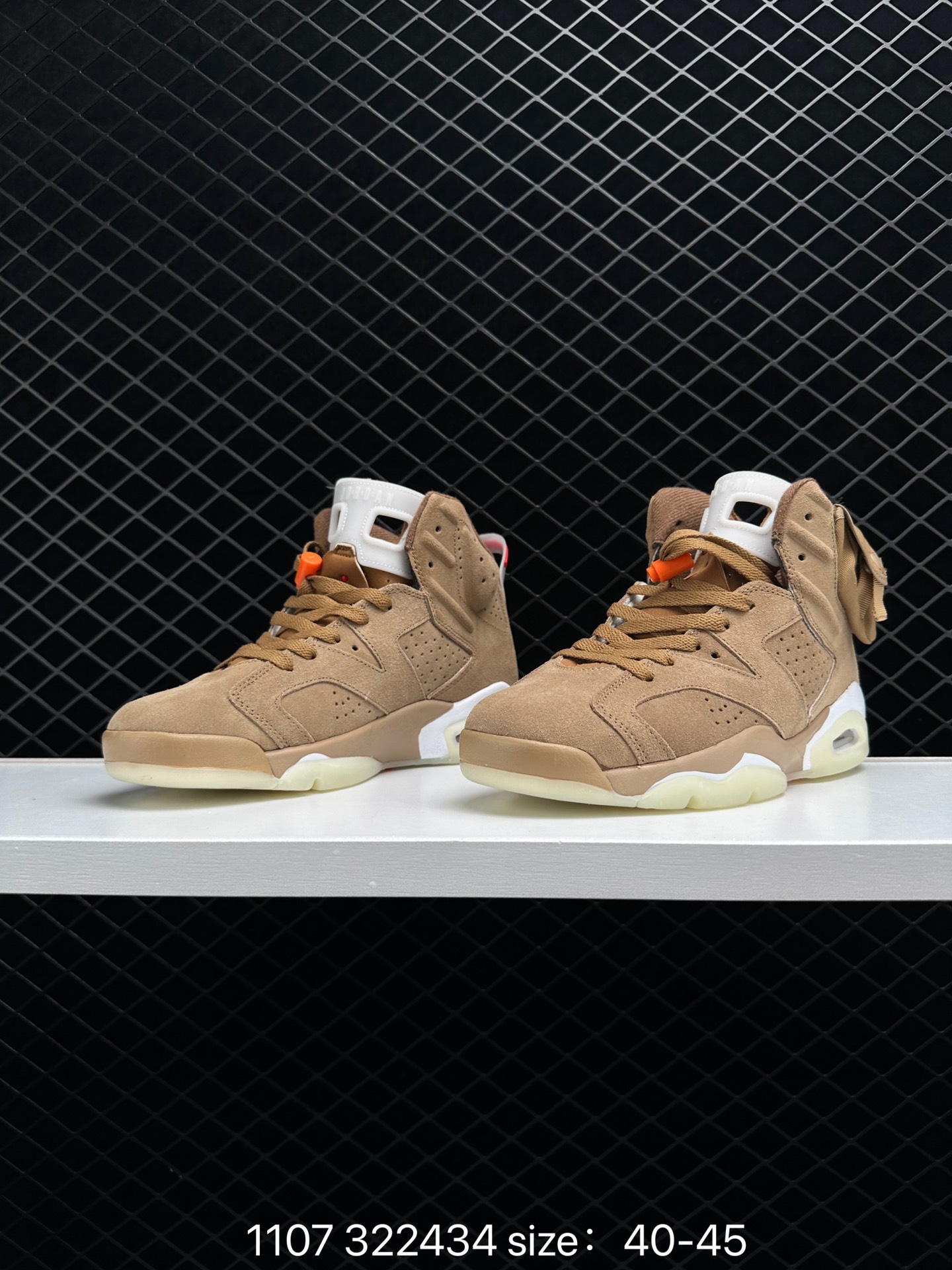Travis Scott x Air Jordan 6“British Khaki”